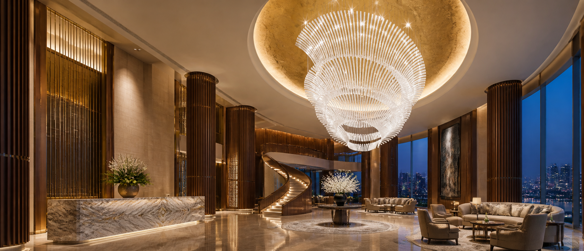 Restaurants & Lounges lighting concept